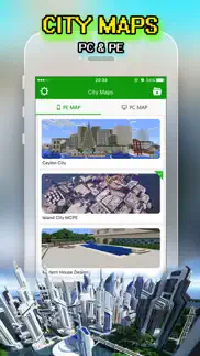 best city maps for minecraft pe : pocket edition iphone screenshot 1