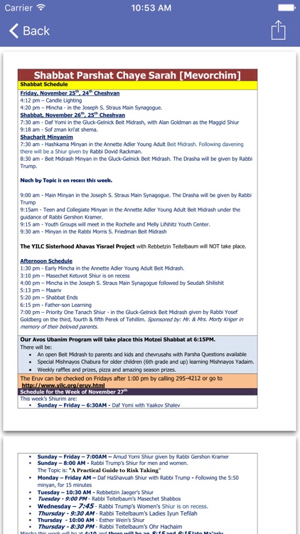 YILC ~ Young Israel of Lawrence-Cedarhurst screenshot-3