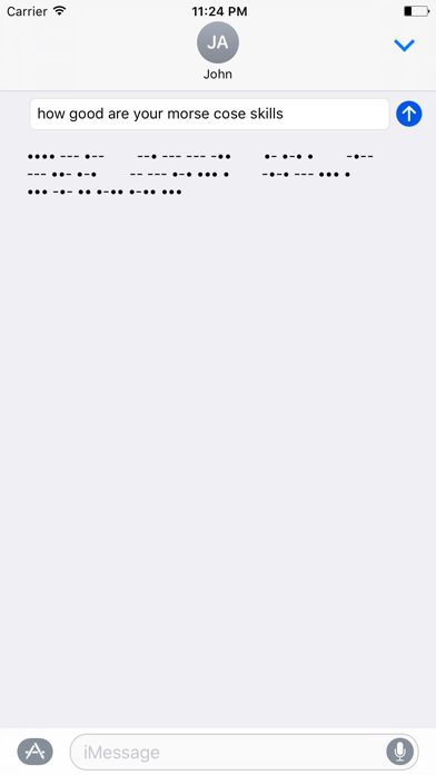 Screenshot #2 pour iMorseIM