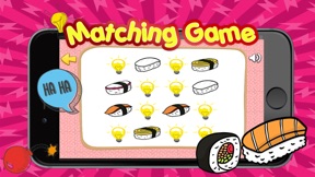 Find the pair sushi-free matching games for kids screenshot