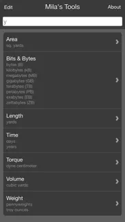 mila's tools unit converter iphone screenshot 3