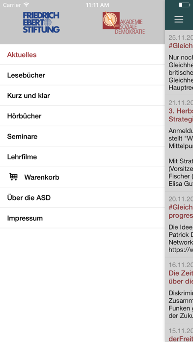 Screenshot #1 pour FES Soziale Demokratie