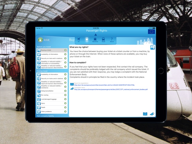Passenger rights for iPad(圖2)-速報App
