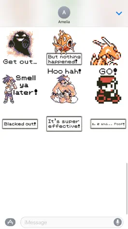 Game screenshot Pokémon Pixel Art, Part 1: English Sticker Pack hack
