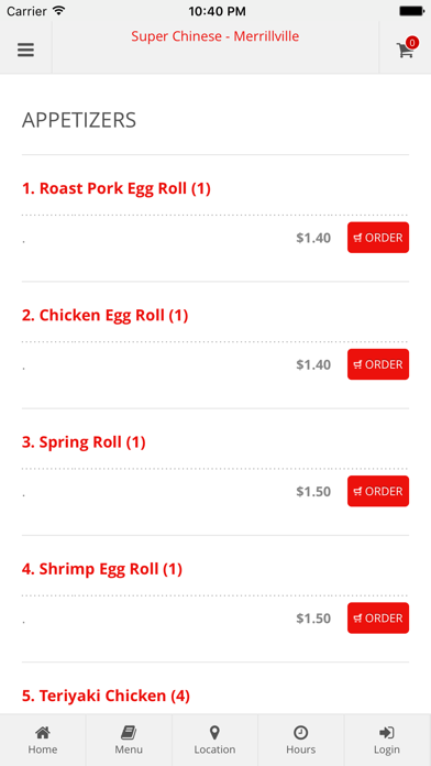 Screenshot #2 pour Super Chinese - Merrillville