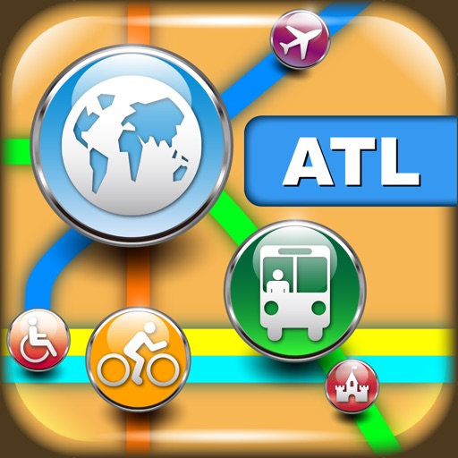 Atlanta Maps - Download Transit Maps, City Maps and Tourist Guides. icon