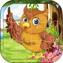 Puzzle d'oiseaux animaux Jeux et puzzle enfant
