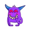 Tiny Cute Monster Sticker for iMessage