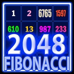 2048 Neon Glow Fibonacci