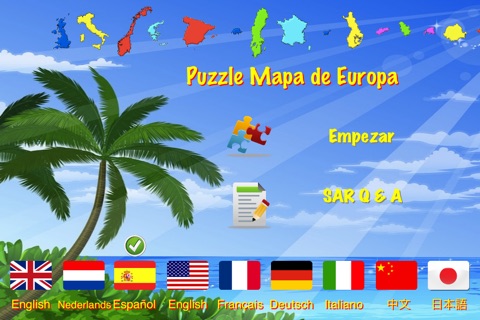A Puzzle Map of Europe screenshot 4