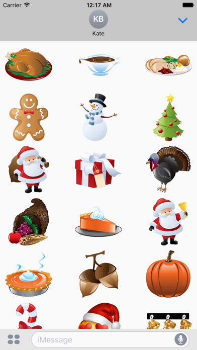 Kappboom™ Animated Holiday Stickersのおすすめ画像1