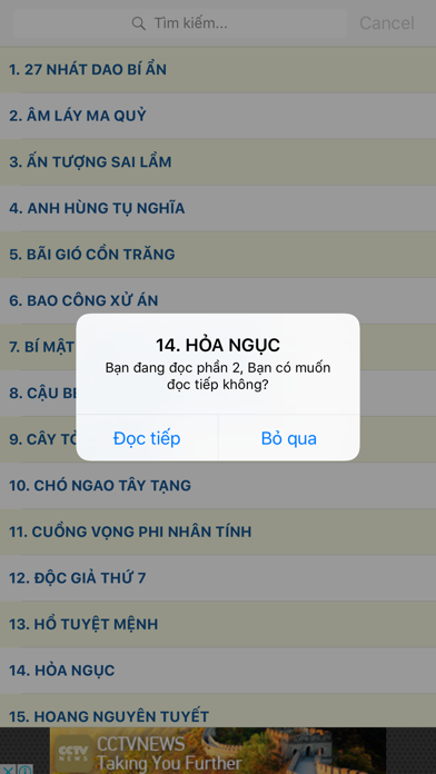 How to cancel & delete Truyện trinh thám hay nhất thế giới - kho sách mới from iphone & ipad 1