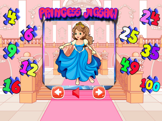 Screenshot #6 pour Jeu Jigsaw Princess Petite Pour enfants Gratuit