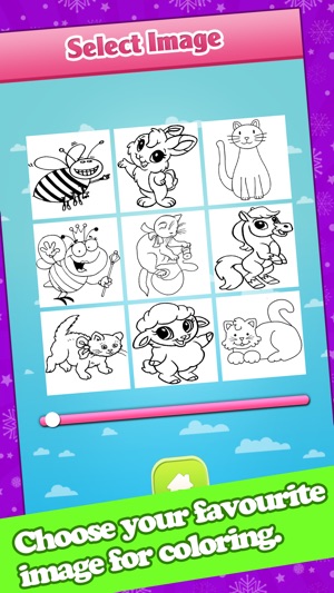 Animals Coloring Book-Free Fun Color Therapy Pages(圖4)-速報App