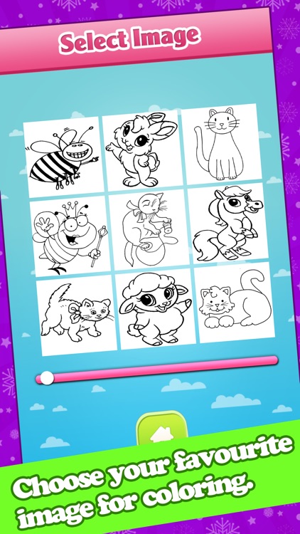 Animals Coloring Book-Free Fun Color Therapy Pages screenshot-3
