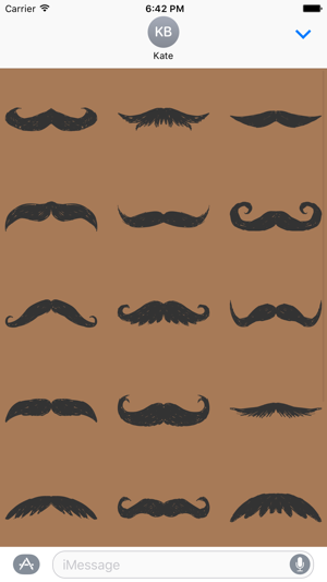 Like a Sir Moustache Stickers(圖1)-速報App