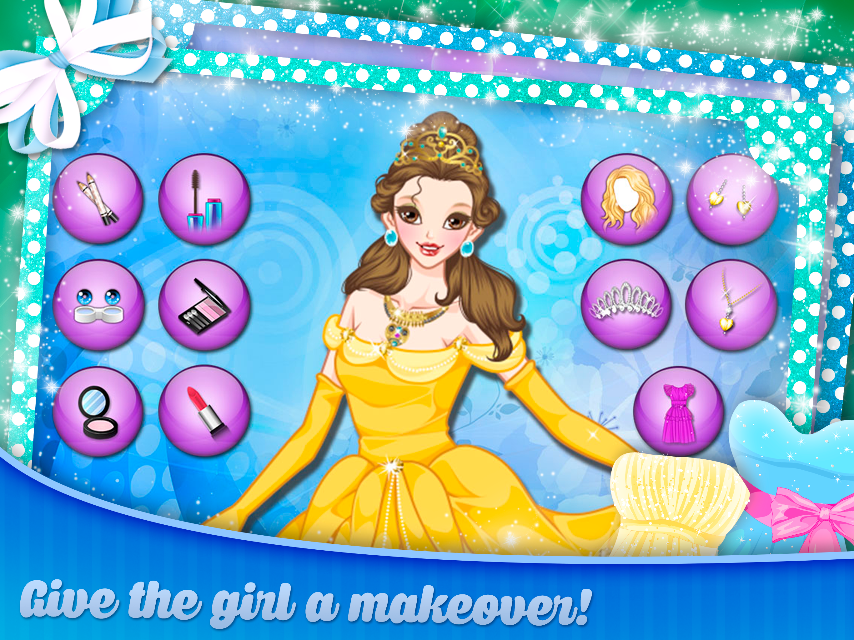 Princess Make-up Salon - Pretty girl makeover screenshot 5