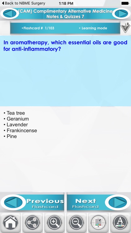 CAM Complimentary Alternative Medicine 2200 Q&A