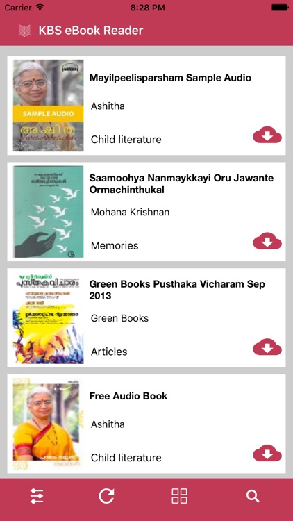 Kelkkam - KBS eBook Audio Player App