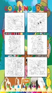 Animal Farm Coloring Book - for Kids screenshot #5 for iPhone