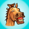 Funny Crazy Horse - Stickers for iMessage