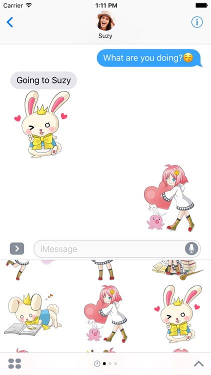 Anime Friends – Passionate Stickers for iMessage