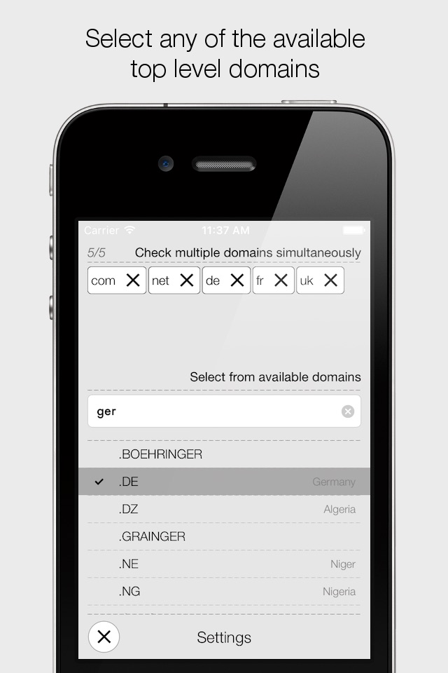 Quick Domain Check LITE screenshot 3