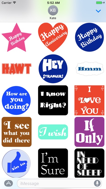 Sticker Phrase - stickers for iMessages
