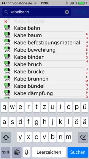 Wörterbuch Technik Portugiesisch <-> Deu