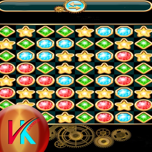 The Diamond Stars And Jewel Match Puzzle Game icon