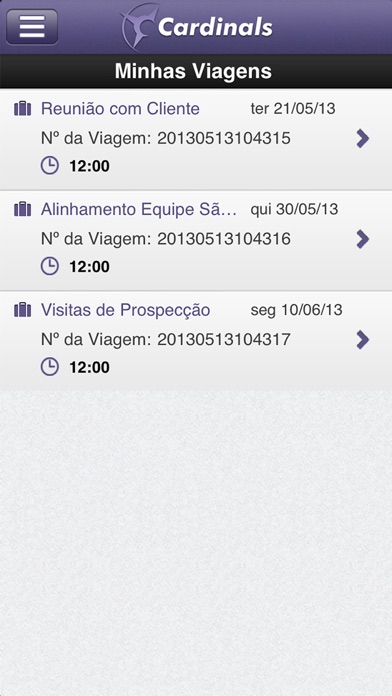 Screenshot #3 pour Cardinals Travel Manager