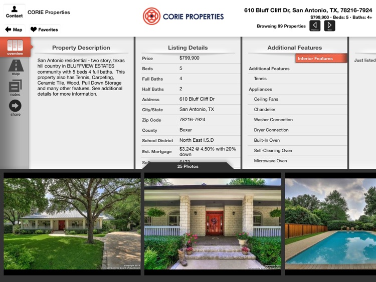 CORIE Properties for iPad screenshot-3