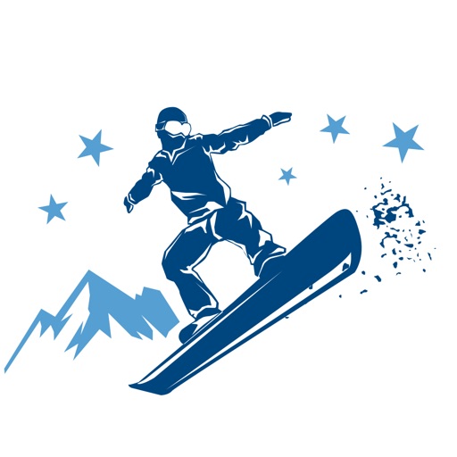 Winter Sports Stickers - Ski, Snowboard and more icon