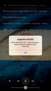 Argentina Music ONLINE Radio from Buenos Aires screenshot #3 for iPhone