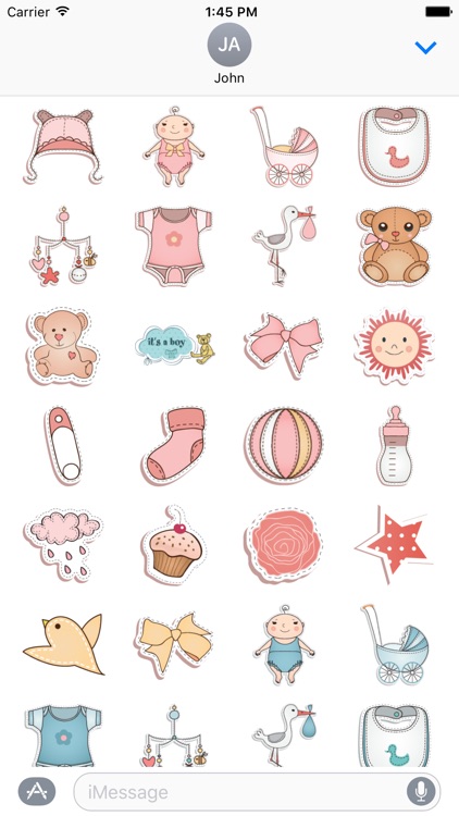 Baby Sticker Set