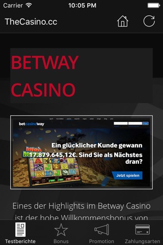 TheCasino.cc screenshot 2