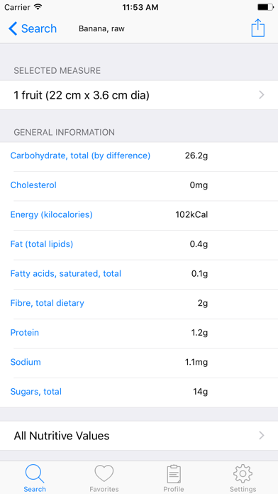 Nutrient Wise screenshot 2