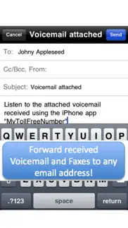 my toll free number lite - with voicemail and fax iphone capturas de pantalla 2