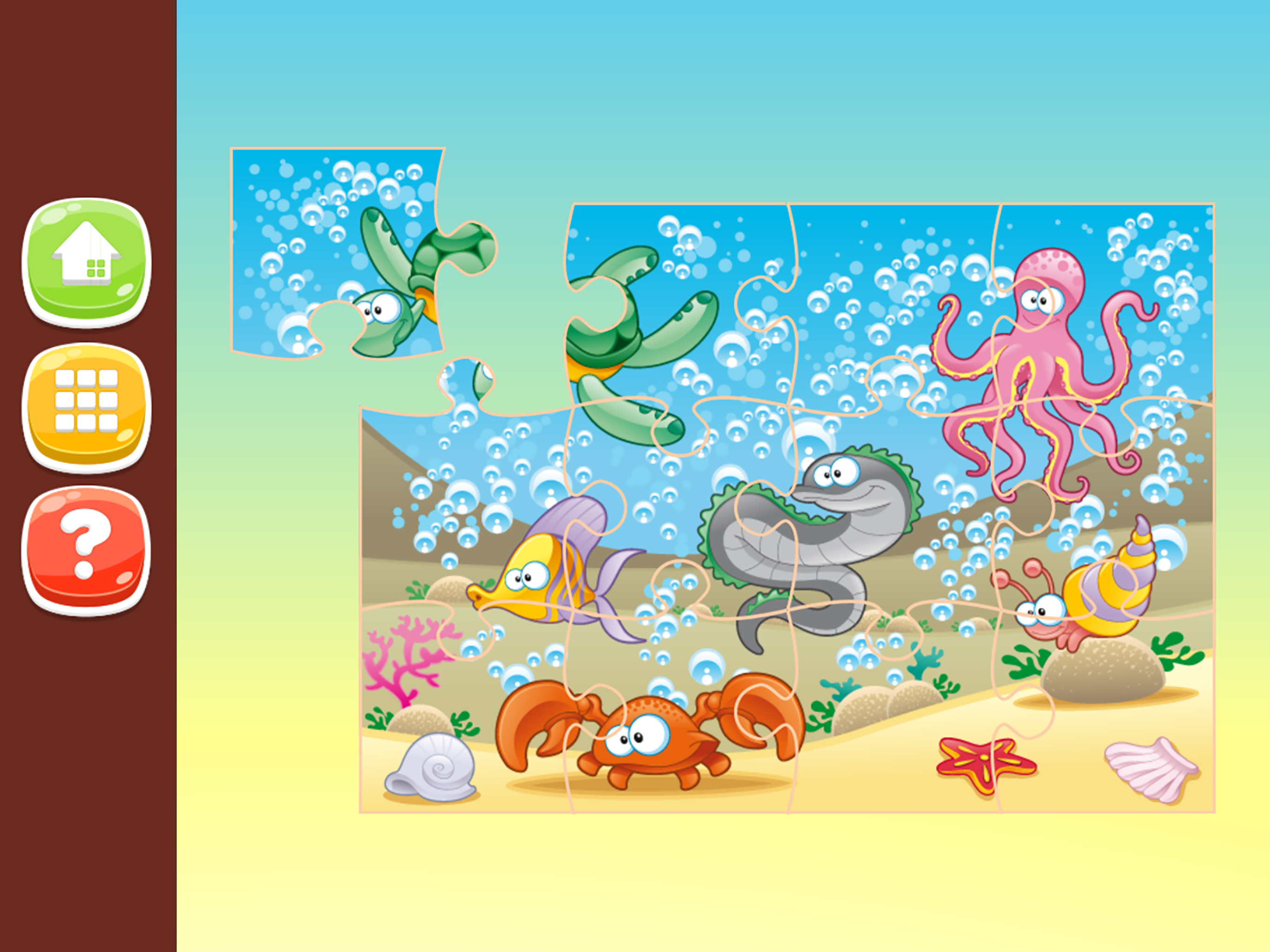 Animal Jigsaw Puzzles Game for Kids HD Free