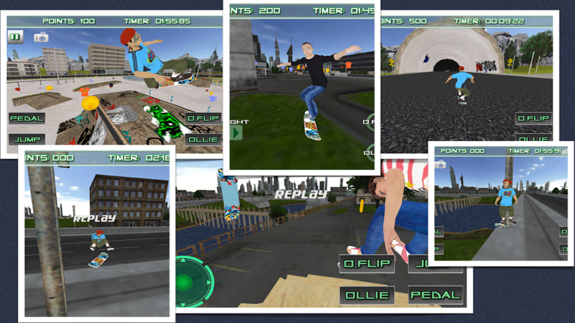 Extreme Skateboarder - Die Hard Racer Chase 3D Game screenshot 4