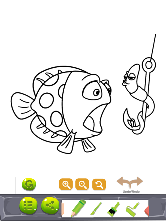 draw paint fun educational game for kids 4th grade iPad screenshot