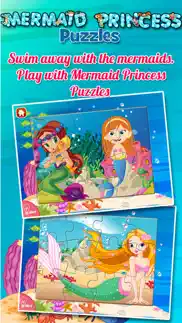 mermaid princess puzzles: puzzle games for kids iphone screenshot 1