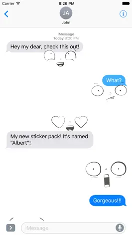 Game screenshot Albert Sticker Pack mod apk