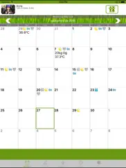 calendario womanlog baby ipad capturas de pantalla 1