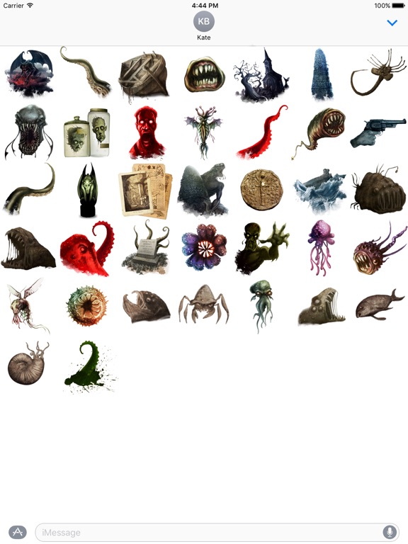 Screenshot #4 pour Lovecraft Stickers