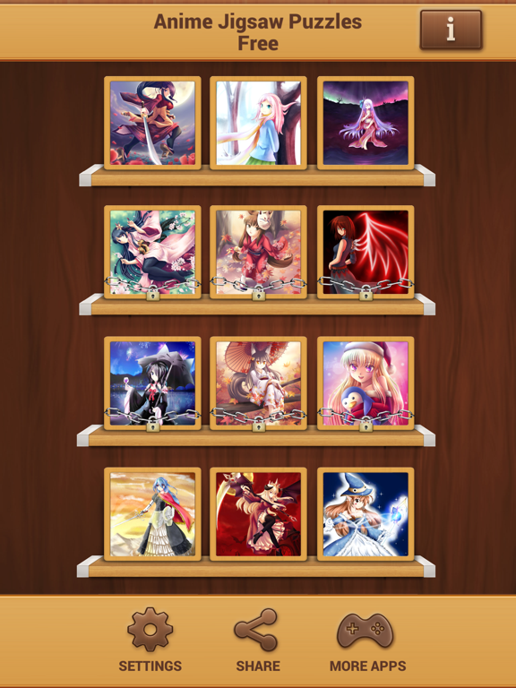 Screenshot #4 pour Anime Puzzle Gratuit - Amusant Jeux De Réflexion