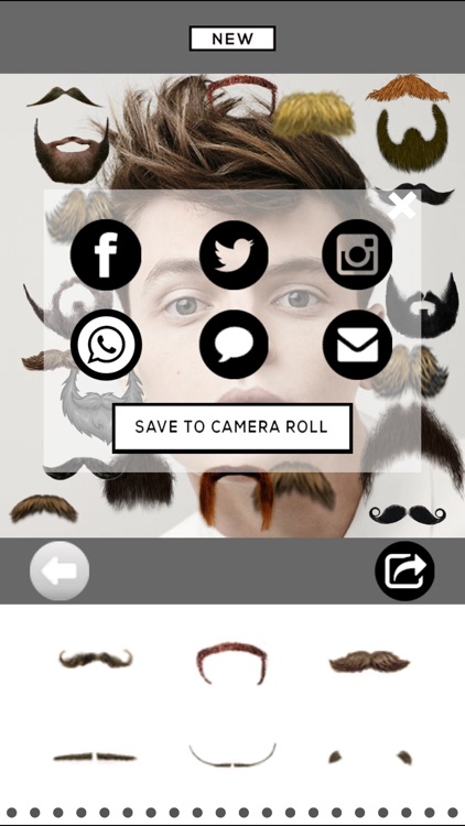 Mooch - Beard & Mustache Photo Editor for Men Face screenshot-3