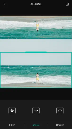 Captura de pantalla de Pics Collage Maker en iPhone 5