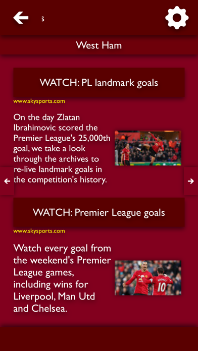 Screenshot #3 pour All The News - West Ham United Edition