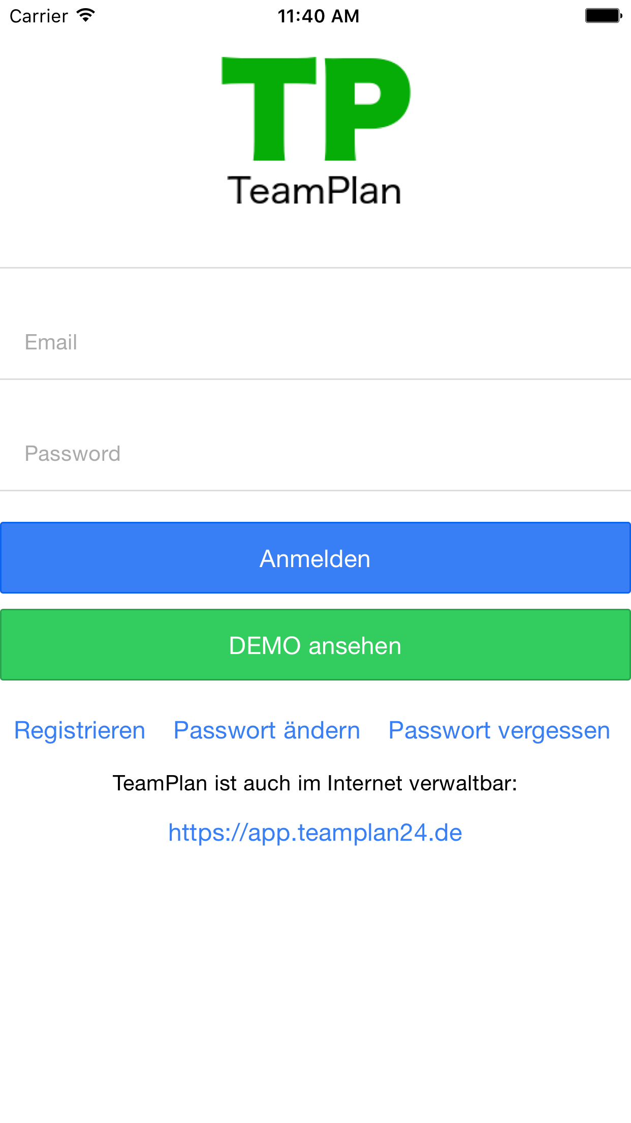 Teamplan Dienstplan screenshot 4